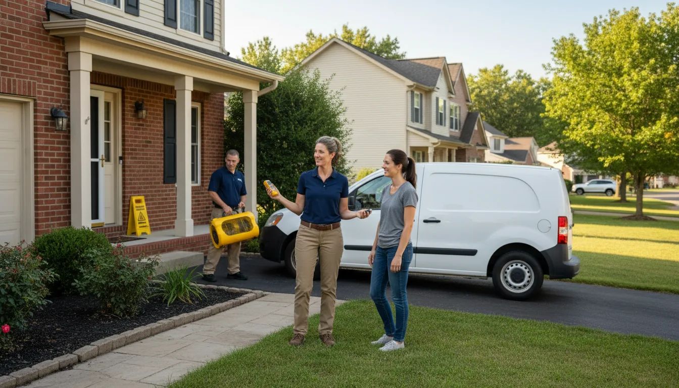 Water restoration image for Fire And Smoke Damage Restoration in Irvine, KY